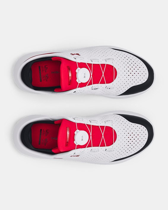 Unisex UA SlipSpeed™ Training Shoes, White, pdpMainDesktop image number 2